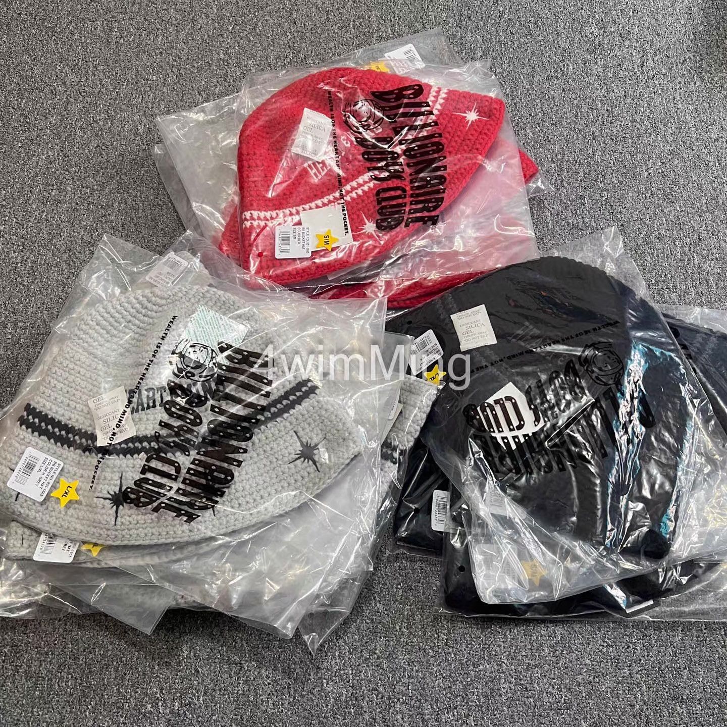 Billionaire Boys Club BBC Hand-Crocheted & Embroidered Knit Bucket Hat Q7 Size ONE SIZE - 3 Thumbnail