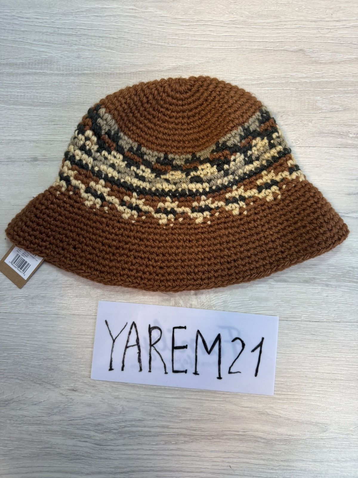 Stussy Stussy FAIRISLE BUCKET hat cap Size ONE SIZE - 2 Thumbnail