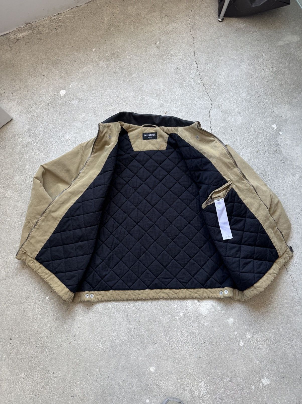 Balenciaga Balenciaga Detroit Canvas Jacket Size US S / EU 44-46 / 1 - 19 Thumbnail