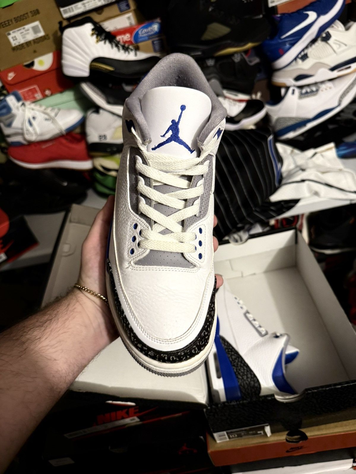 Jordan Brand Jordan retro 3 racer blue sz 10 Size US 10 / EU 43 - 2 Thumbnail