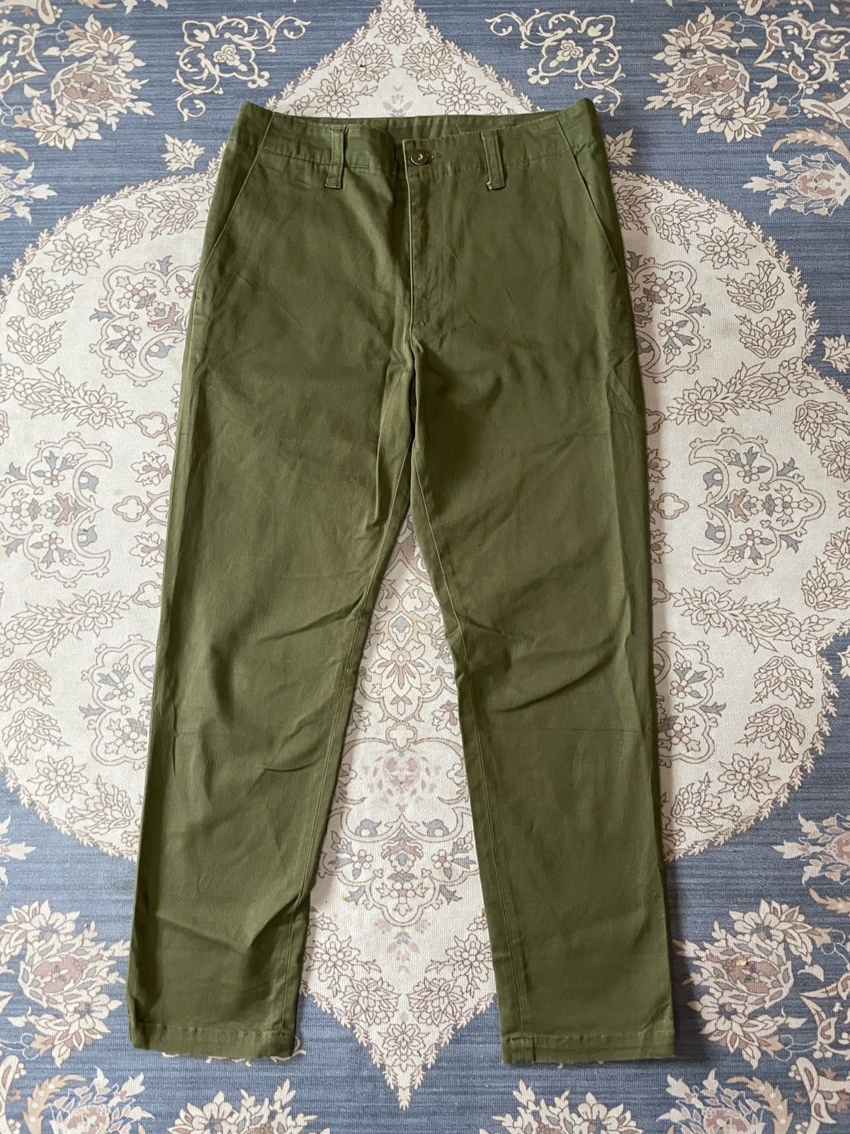Number (N)ine Number nine Cropped military denim fatigue size 3 designer Size US 30 / EU 46 - 2 Thumbnail