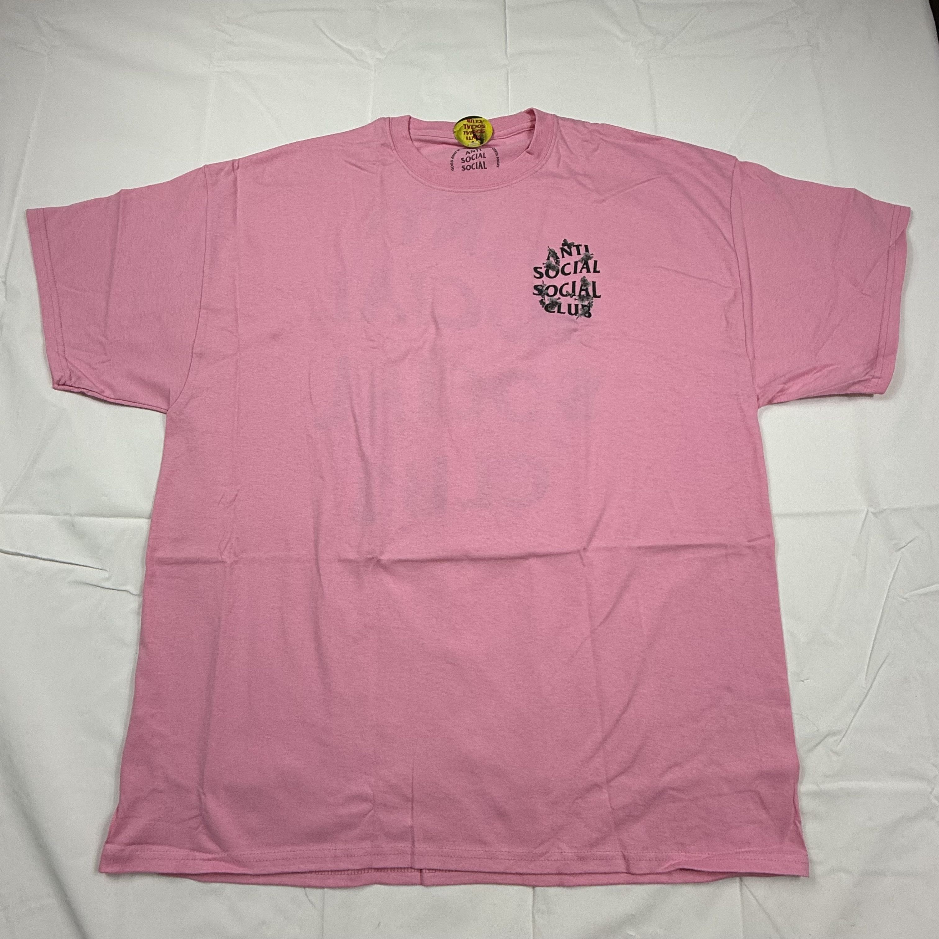Anti Social Social Club Anti Social Social Club Dramatic Tee Candy Pink Sakura 2XL Size US XXL / EU 58 / 5 - 4 Thumbnail