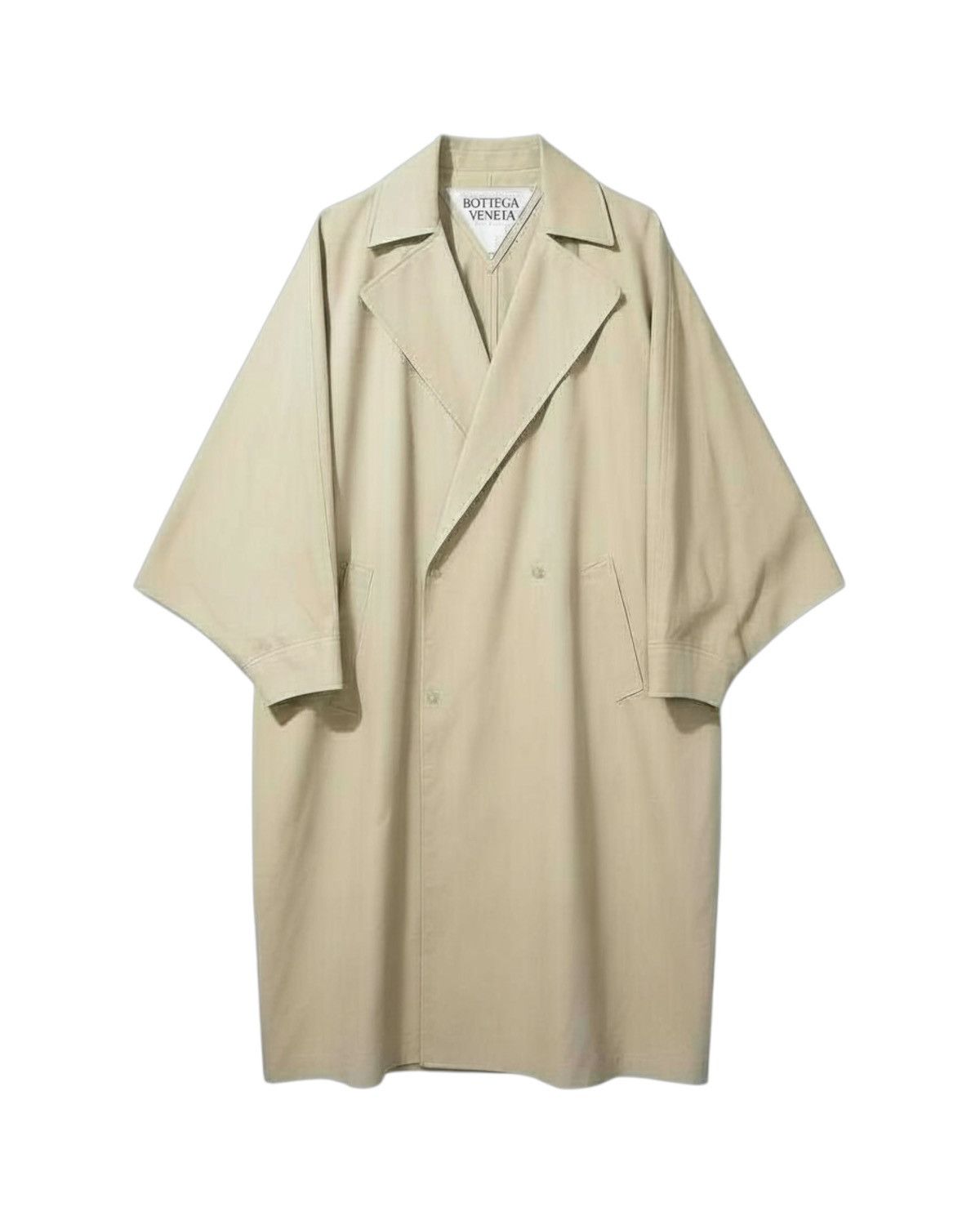 Bottega Veneta Bottega Veneta Double Breasted Night-Gown Overcoat Size XL / US 12-14 / IT 48-50 - 1 Thumbnail