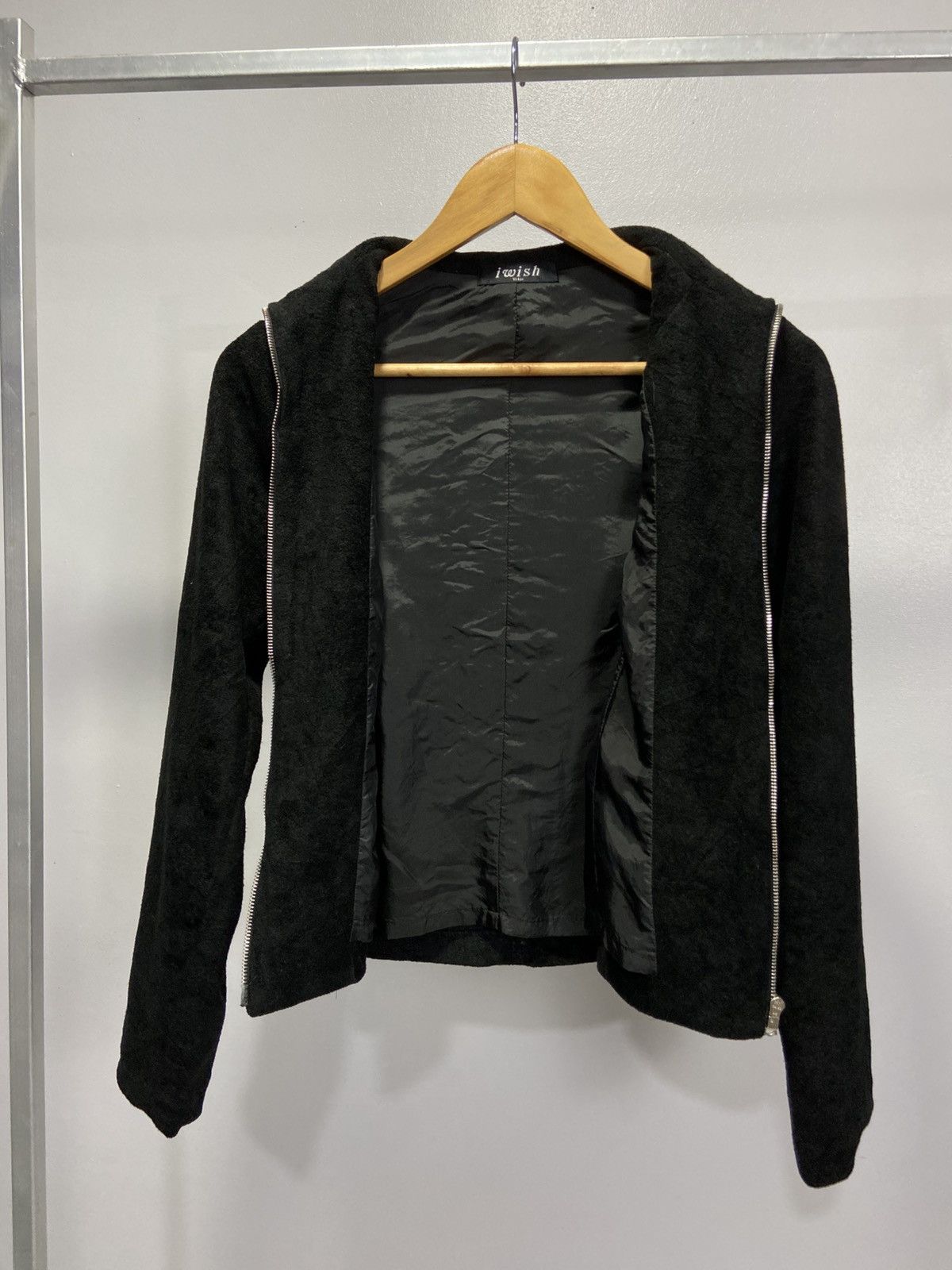 Yohji Yamamoto Yohji yamamoto i wish Y’s bis black jacket Size S / US 4 / IT 40 - 3 Thumbnail