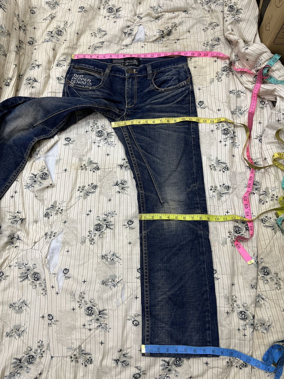 Japanese Brand 🔥🔥🔥ARCHIVE RED PEPPER GOLD LABEL DENIM Size 34" / US 12 / IT 48 - 16 Thumbnail