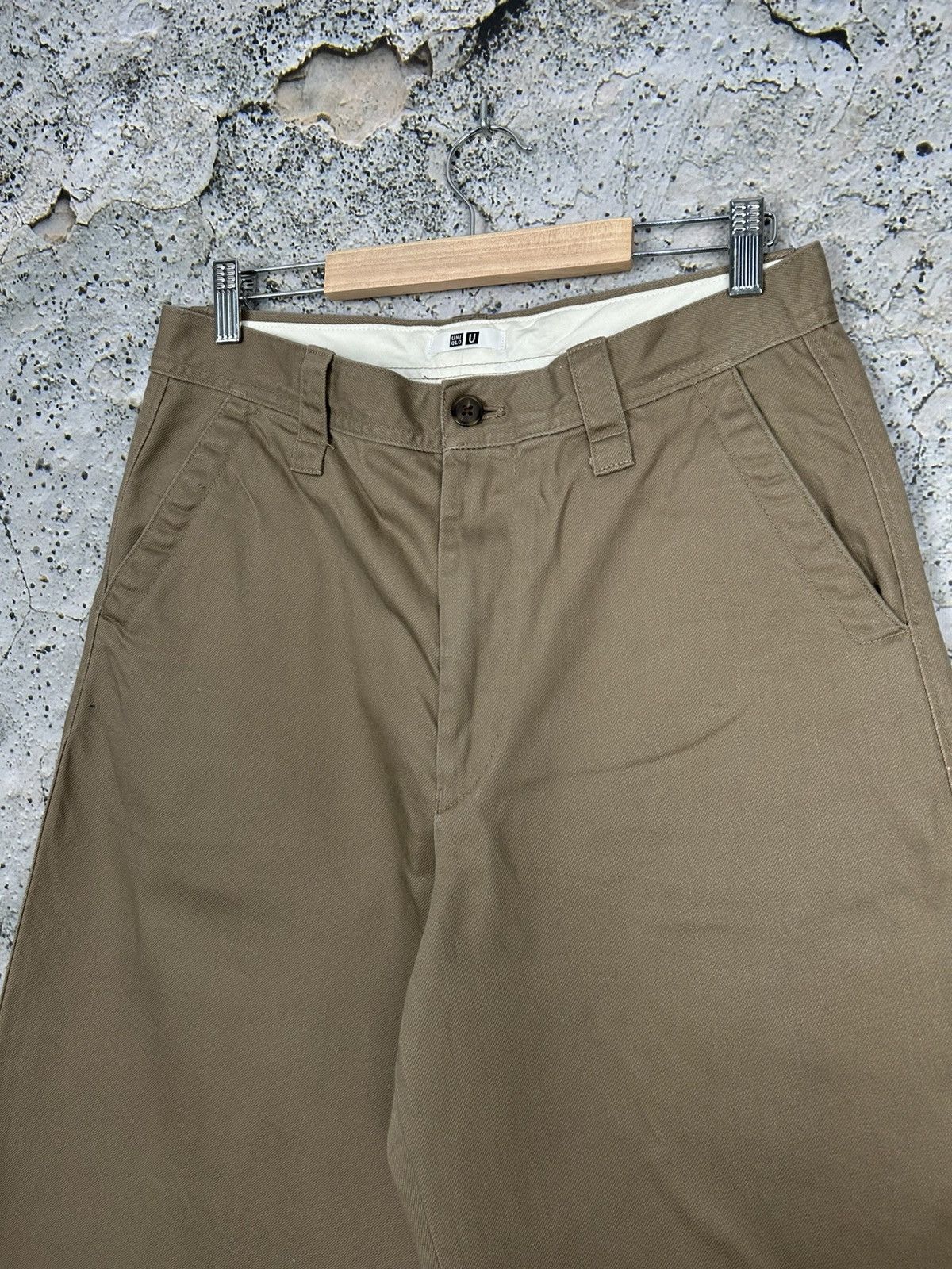 Uniqlo Uniqlo Beige Chino Baggy Pants Japanese Streetwear Skate Size US 30 / EU 46 - 5 Thumbnail
