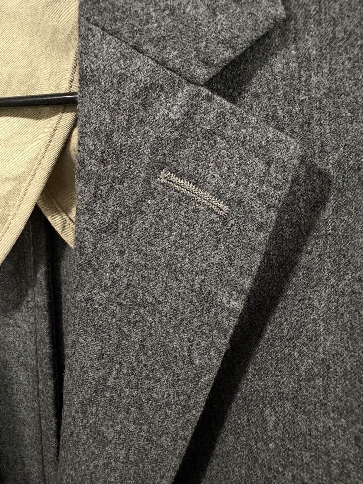 Hartford Hartford Wool Single Breasted Two Button Unlined Blazer L/XL Size 54R - 9 Thumbnail