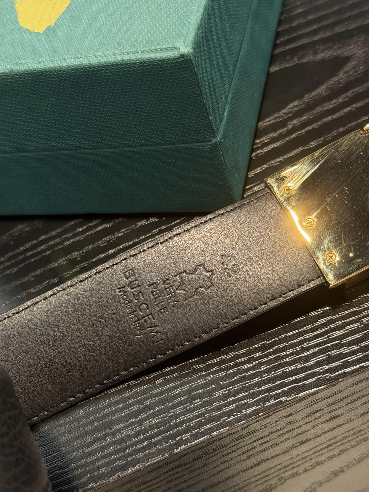 Burberry Burberry TB Lock Buckle Black Men's Dress Belt Size 42 Rare Size ONE SIZE - 7 Thumbnail
