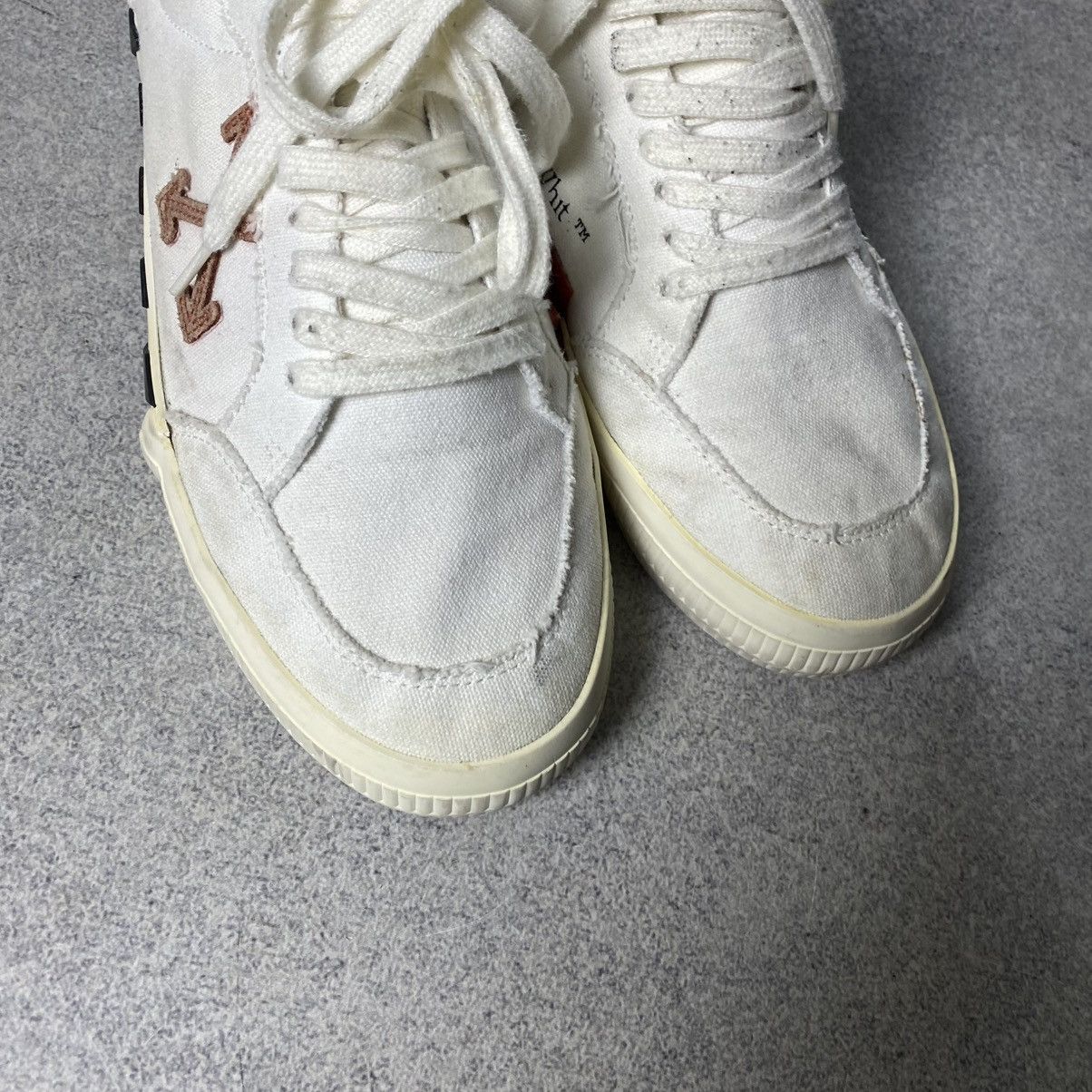 Off-White Off-White Sneakers Vulcanized Black White Canvas Size US 10 / EU 43 - 5 Thumbnail