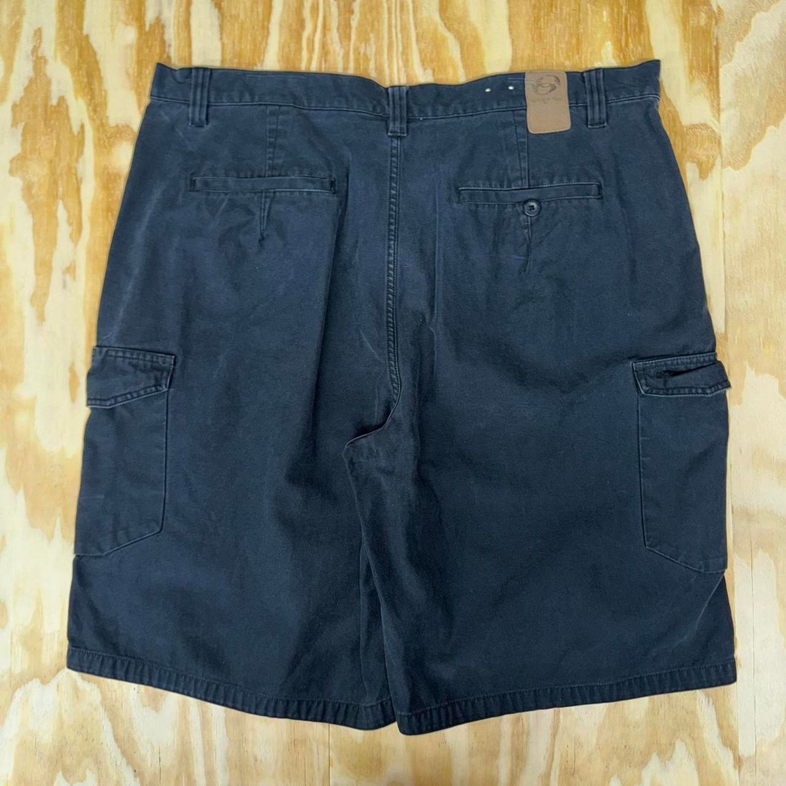 Anchor Blue Vintage y2k anchor blue cargo skate surf 2000s baggy shorts Size US 40 / EU 56 - 1 Thumbnail
