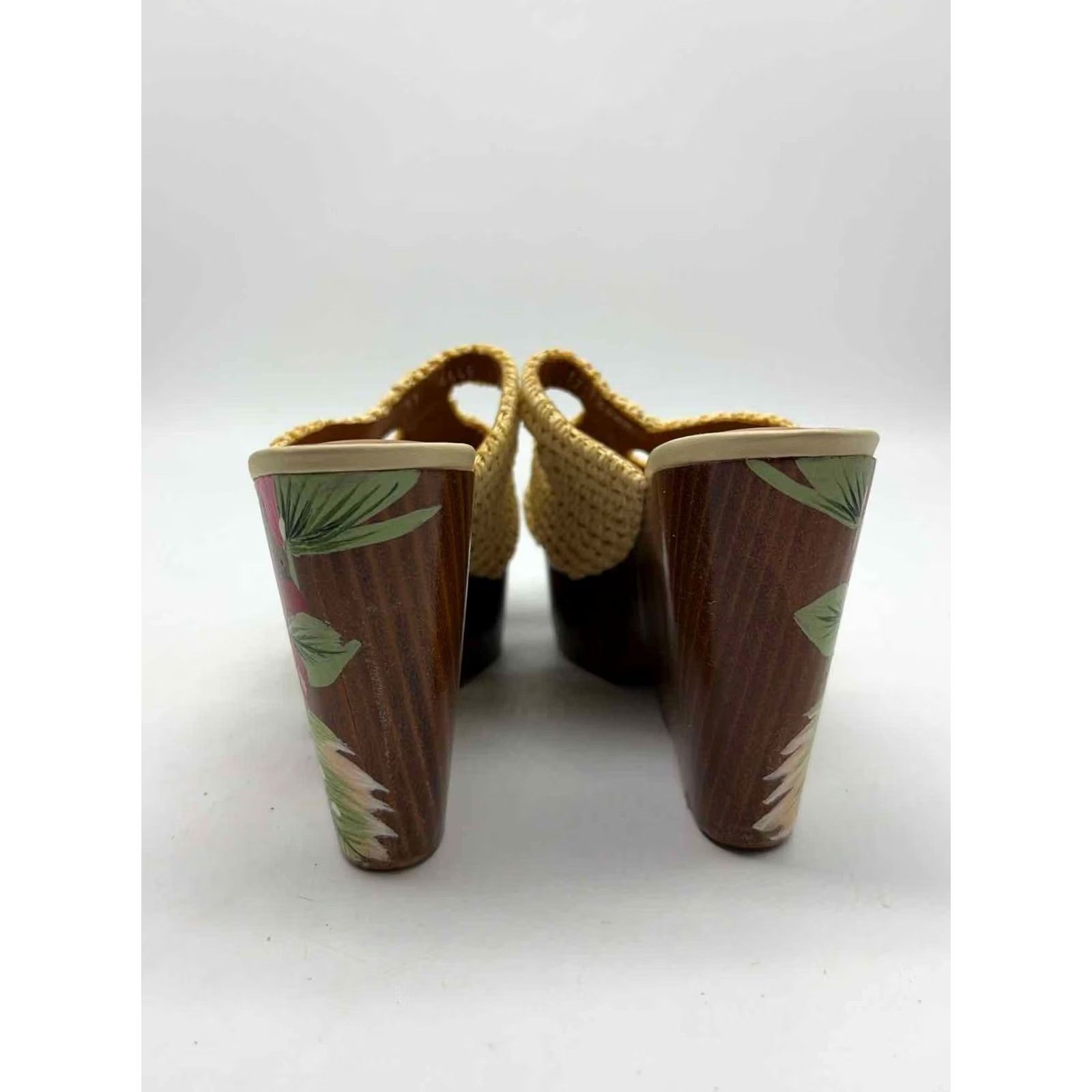 Vintage Robert Clergerie Ivory Size 37 Wedge Heels Size US 7 / IT 37 - 3 Thumbnail