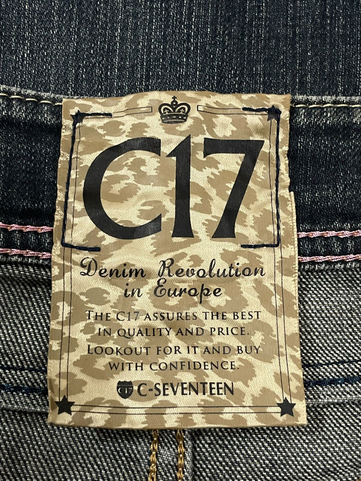 Mizra Jeans Kyoto Vintage Japanese Brand Wide Leg Style Fade Wash Flared Jeans Size 31" - 14 Thumbnail