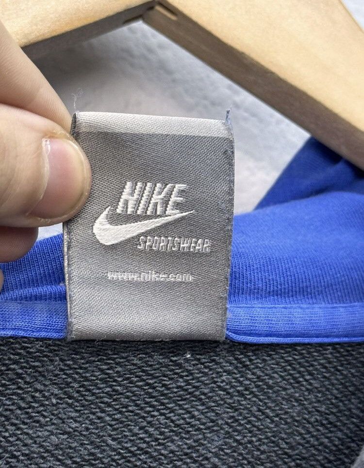 Nike × Vintage Nike Inter Milan Vintage Y2K Hoodie Blockore Style italy Size US L / EU 52-54 / 3 - 6 Thumbnail