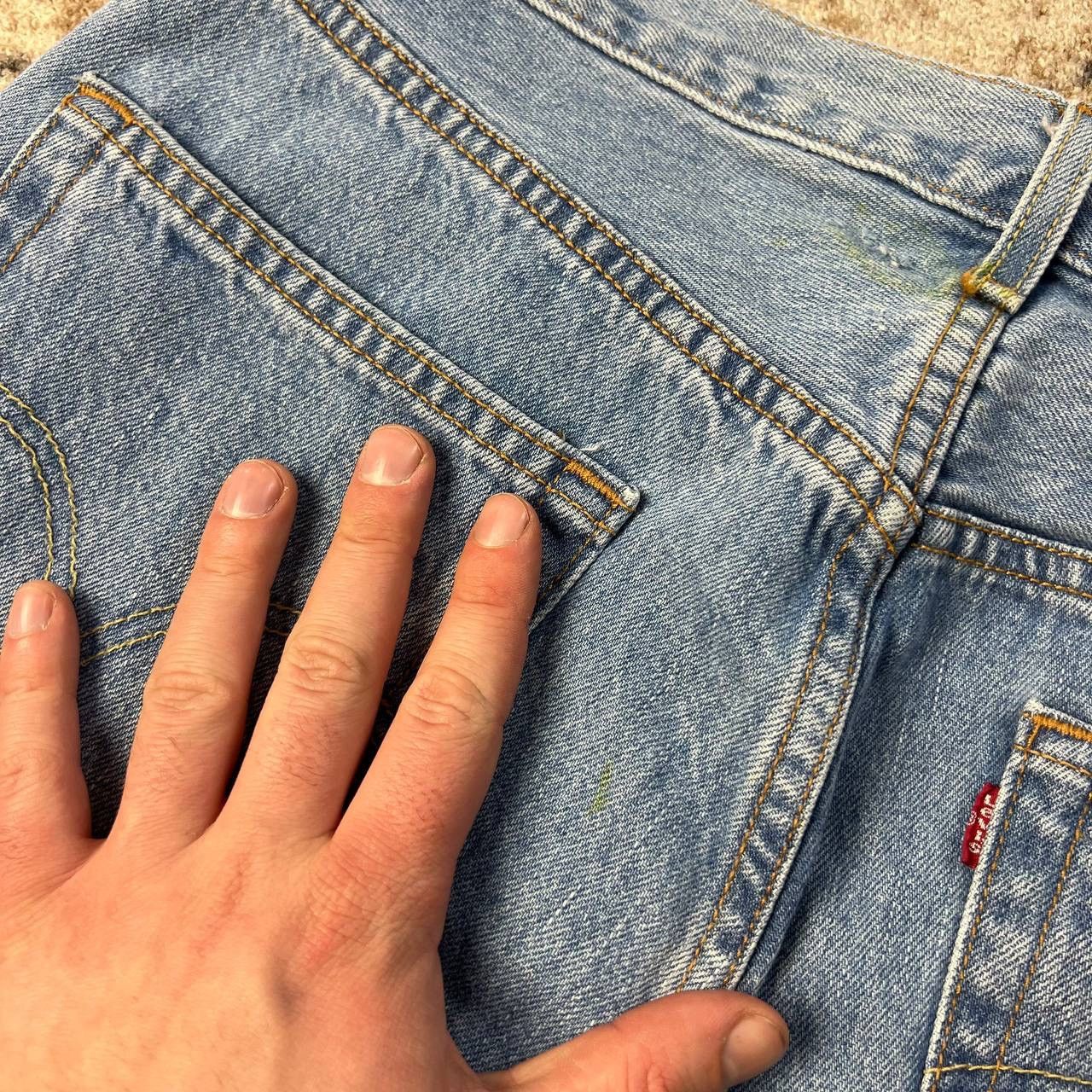 Levi's 501 Levis Vintage Y2K Blue Denim Jeans Streetwear Style Size US 32 / EU 48 - 6 Thumbnail