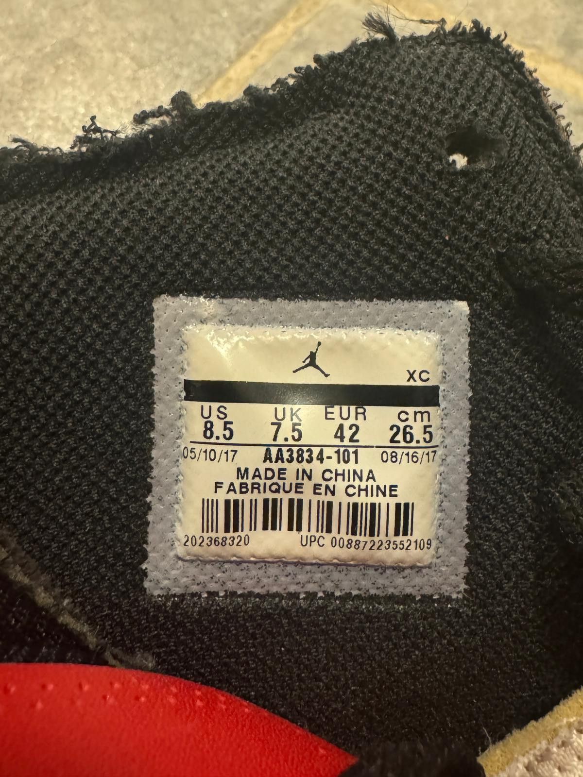 Jordan Brand × Off-White Off-White x Air Jordan 1 Retro High OG ‘Chicago’ Size US 8.5 / EU 41-42 - 16 Thumbnail