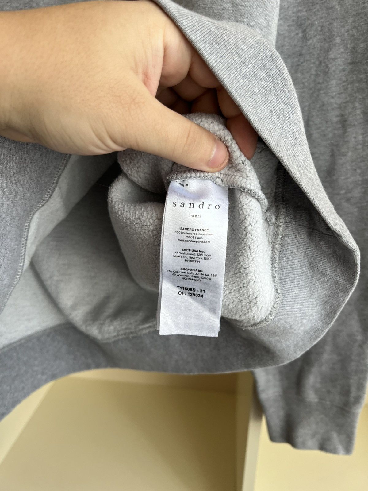 Sandro Vintage Sandro Sweatshirt Size XL Size US XL / EU 56 / 4 - 9 Thumbnail