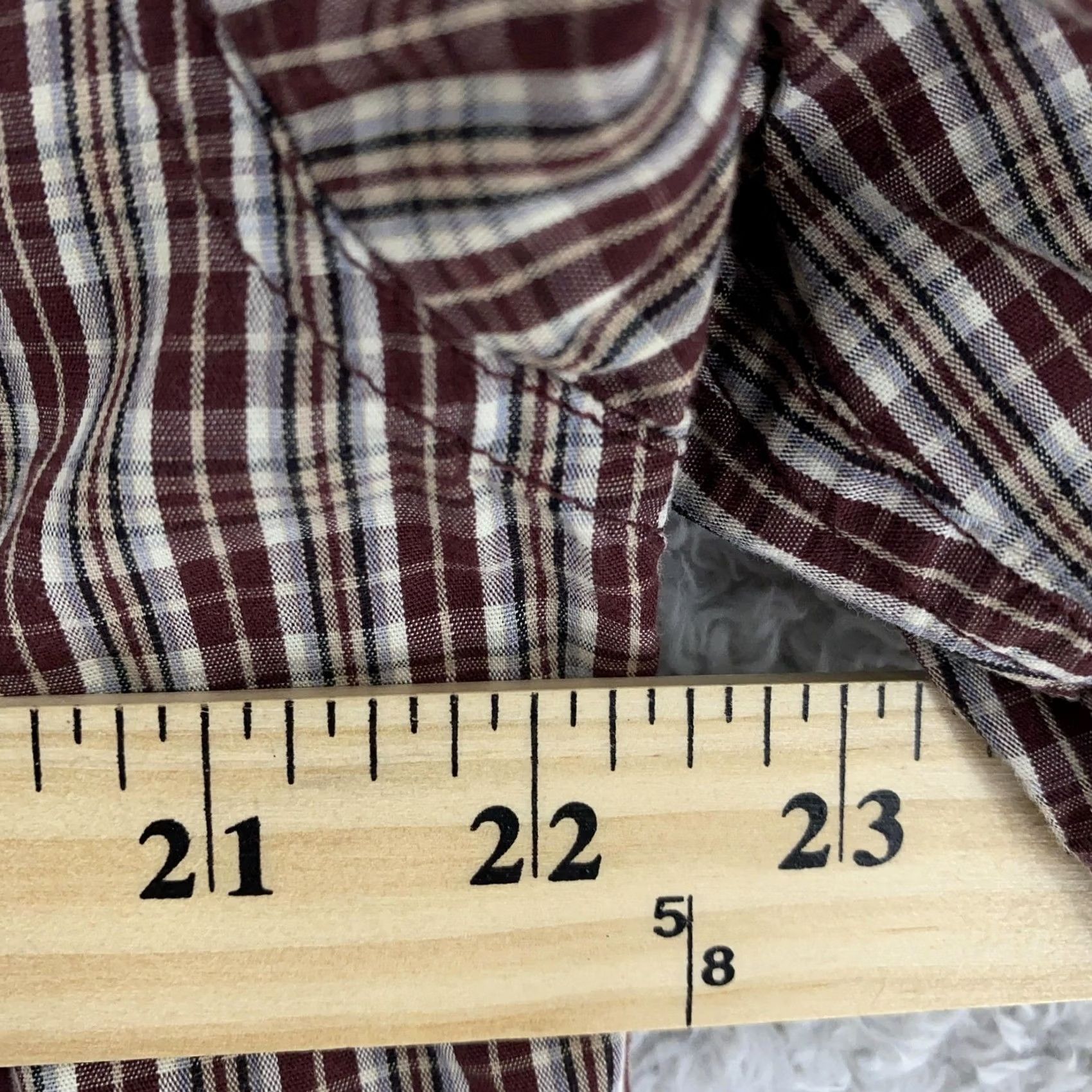 Carhartt Carhartt Shirt Mens XL Plaid Button Up Short Sleeve Workwear Outdoors Red S206 PRT Size US XL / EU 56 / 4 - 4 Thumbnail