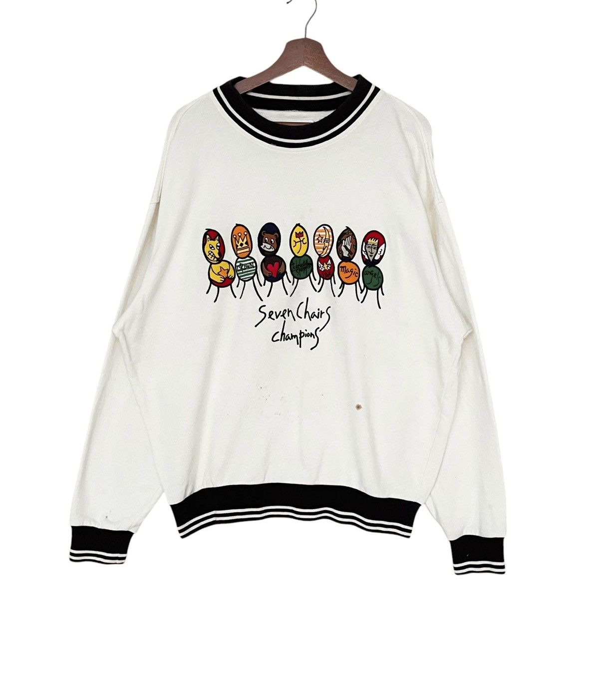 Jean Charles De Castelbajac × Vintage Vintage Brand Castelbajac Sport Sweatshirt 1990s Size US M / EU 48-50 / 2 - 1 Thumbnail