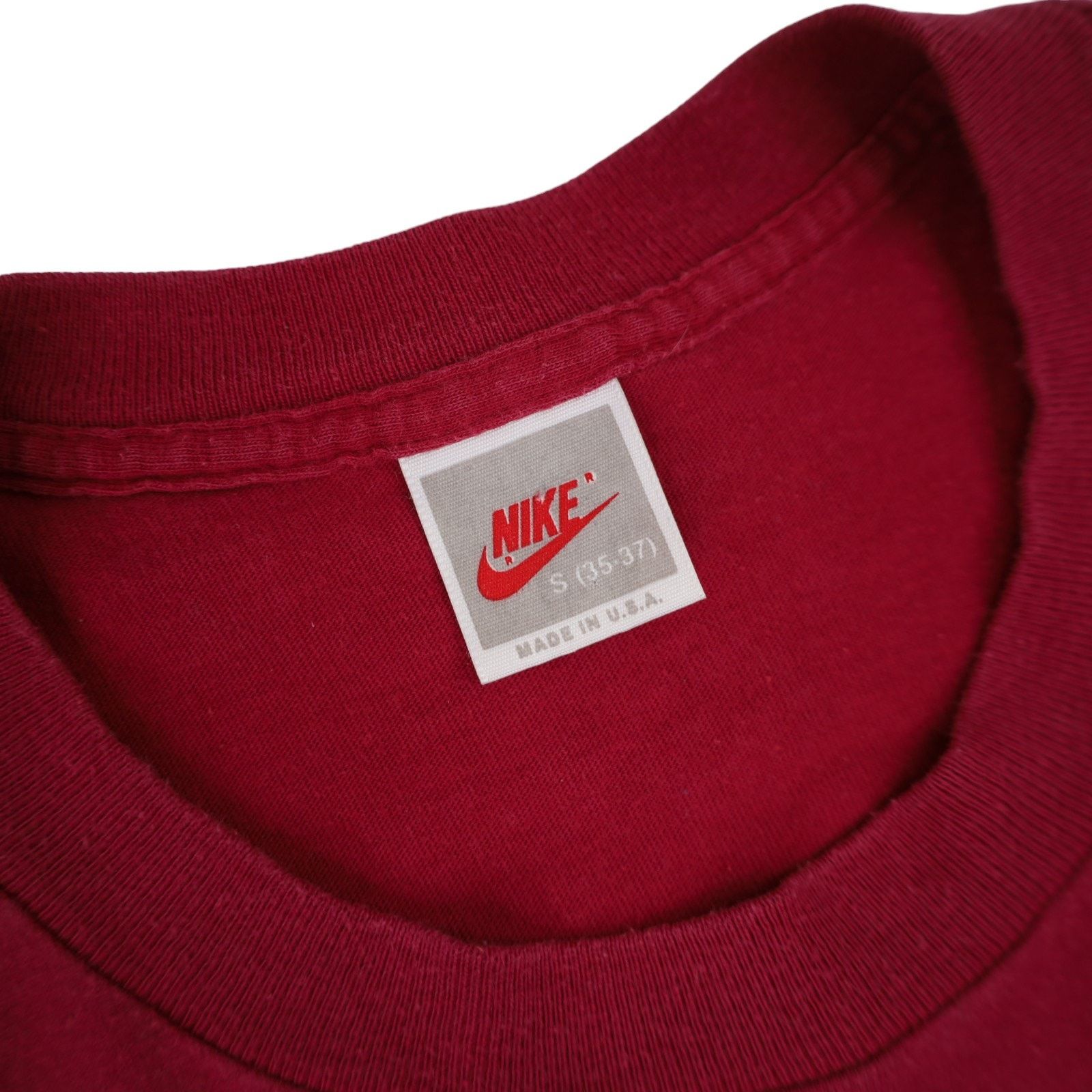 Jordan Brand × Nike × Vintage Vintage 90s Nike Michael Air Jordan Spellout Graphic T Shirt Size US S / EU 44-46 / 1 - 6 Thumbnail