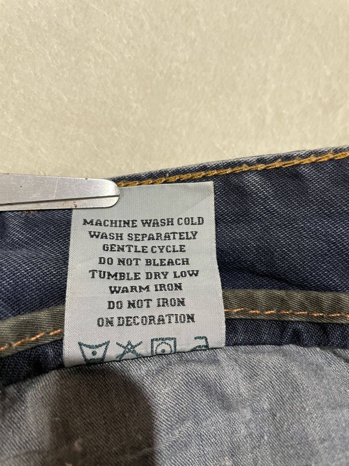 Japanese Brand Vintage Regass Denim Straight Cut Faded Jeans Size US 36 / EU 52 - 14 Thumbnail