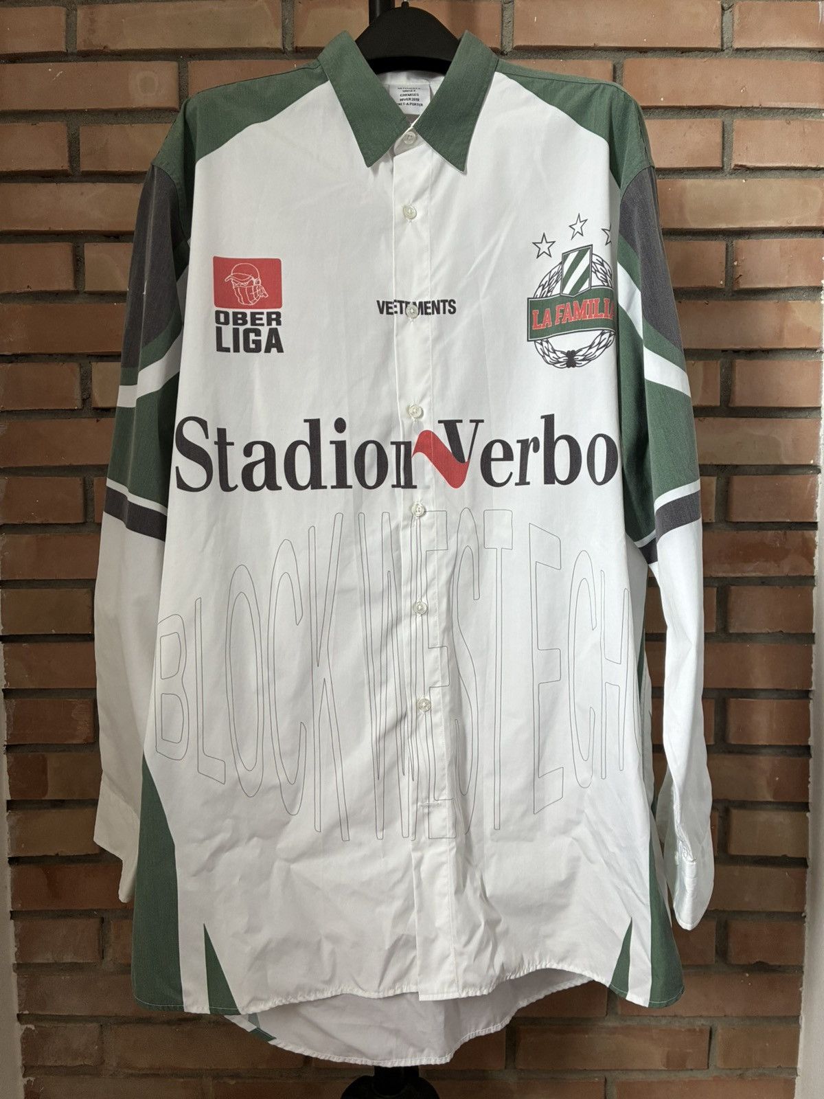 Vetements Vetements SK Rapid Vienna Football Jersey oversized Shirt Size US S / EU 44-46 / 1 - 1 Thumbnail