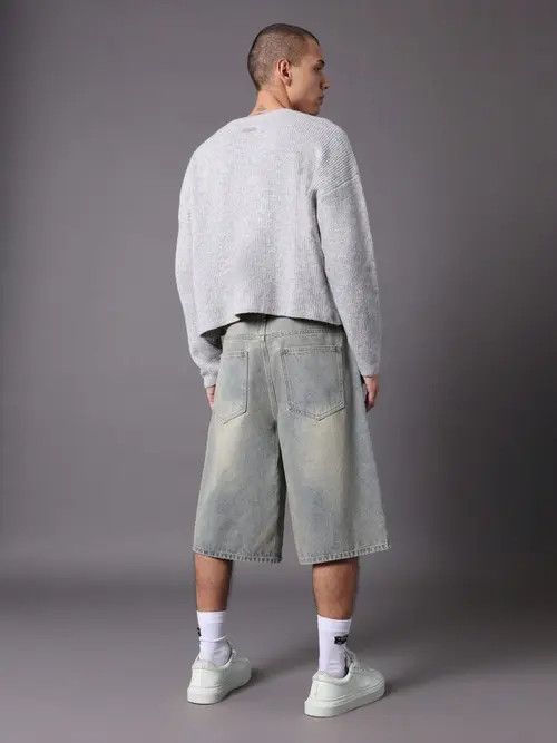Jean × Vintage Vintage retro Shorts Jorts jeans washed Size US 34 / EU 50 - 2 Thumbnail