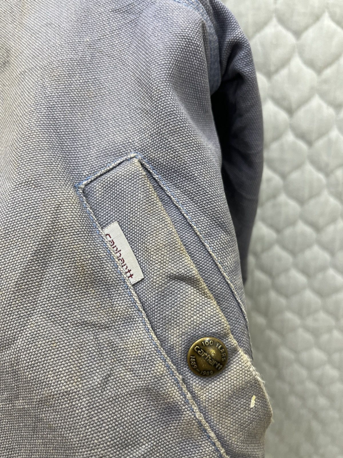 Carhartt 🔥🔥🔥STEALS VINTAGE CARHARTT QUILTED LINED DUCK CANVAS JACKET Size US M / EU 48-50 / 2 - 11 Thumbnail