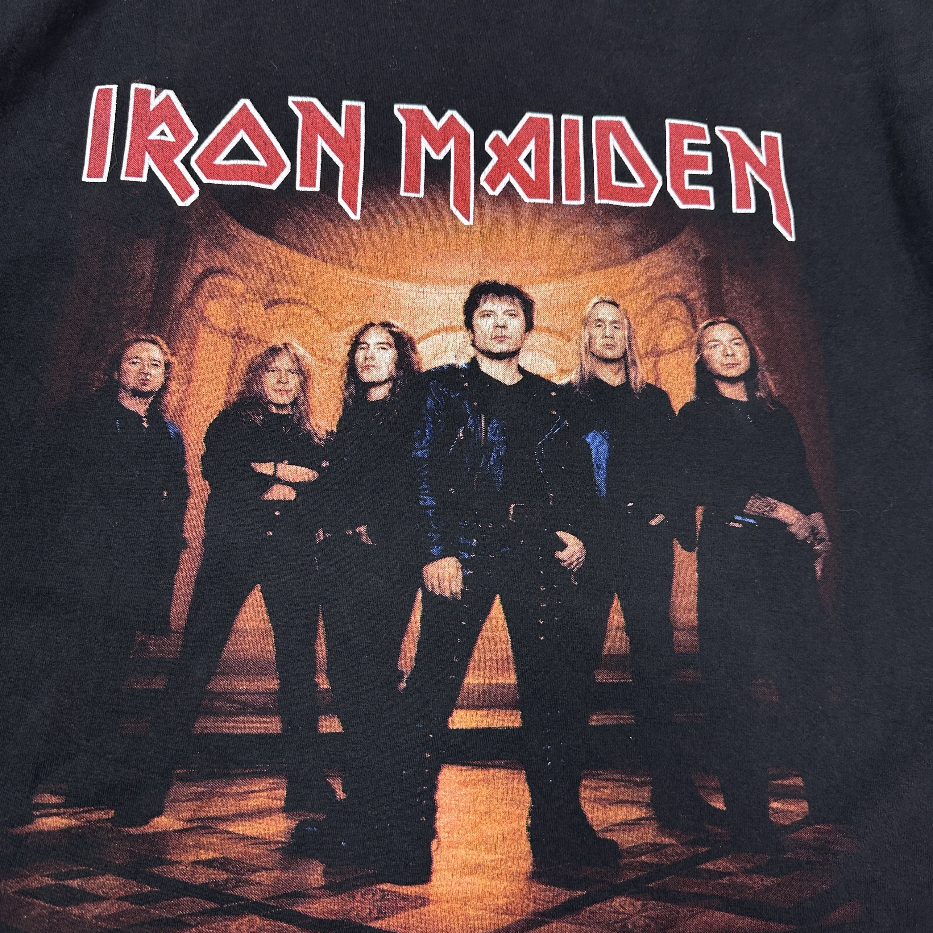 Iron Maiden Vintage Heavy Metal Bandtee Iron Maiden T-shirt Y2K Size US XL / EU 56 / 4 - 2 Thumbnail