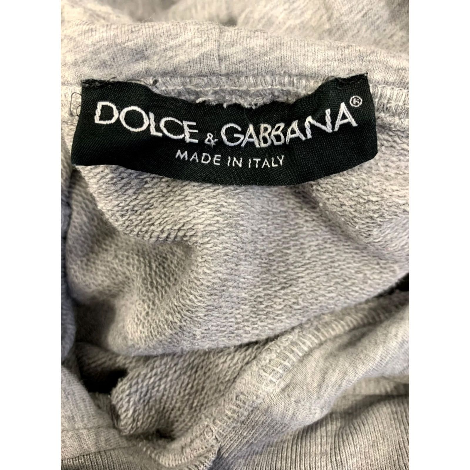 Dolce & Gabbana Dolce&Gabbana Hoodies Men’s Gray Graphic James Dean Portrait Print Made in Italy L Size US L / EU 52-54 / 3 - 3 Thumbnail