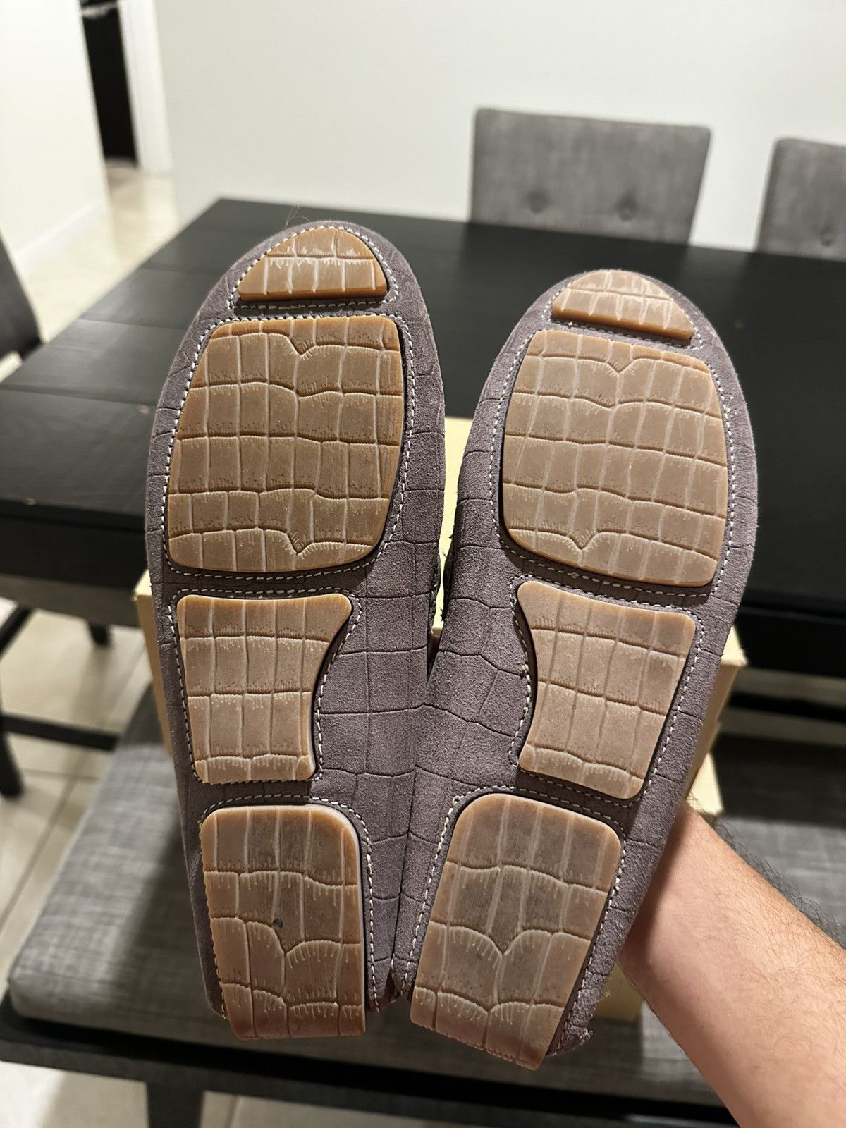Jimmy Choo Jimmy Choo Croc Mock Loafer Size US 7.5 / EU 40-41 - 4 Thumbnail