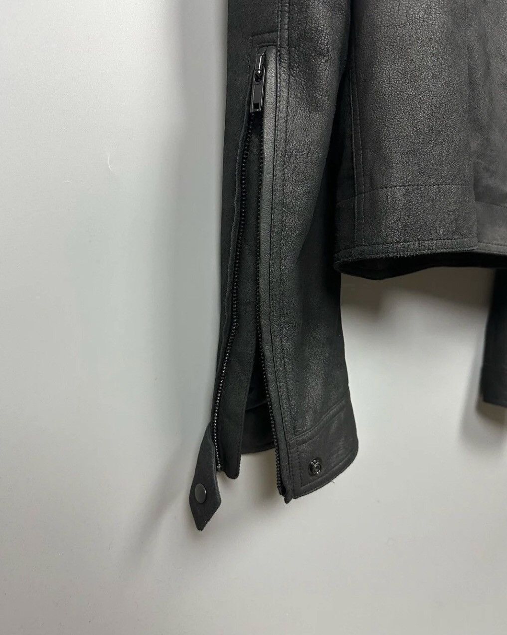 Rick Owens SS21 ‘PHLEGETHON’ Blistered Lamb Leather Jacket Size M / US 6-8 / IT 42-44 - 5 Thumbnail