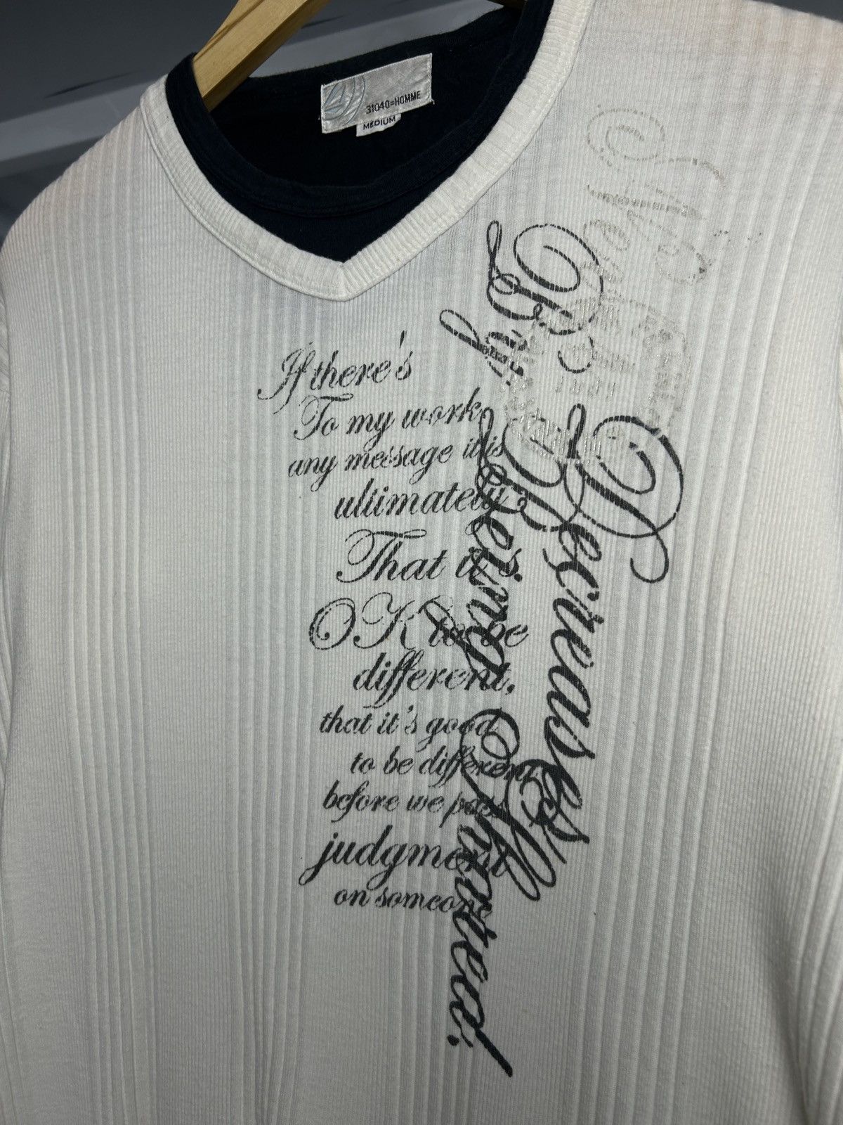 If Six Was Nine 31040=Homme Poem longsleeve Size US M / EU 48-50 / 2 - 3 Thumbnail