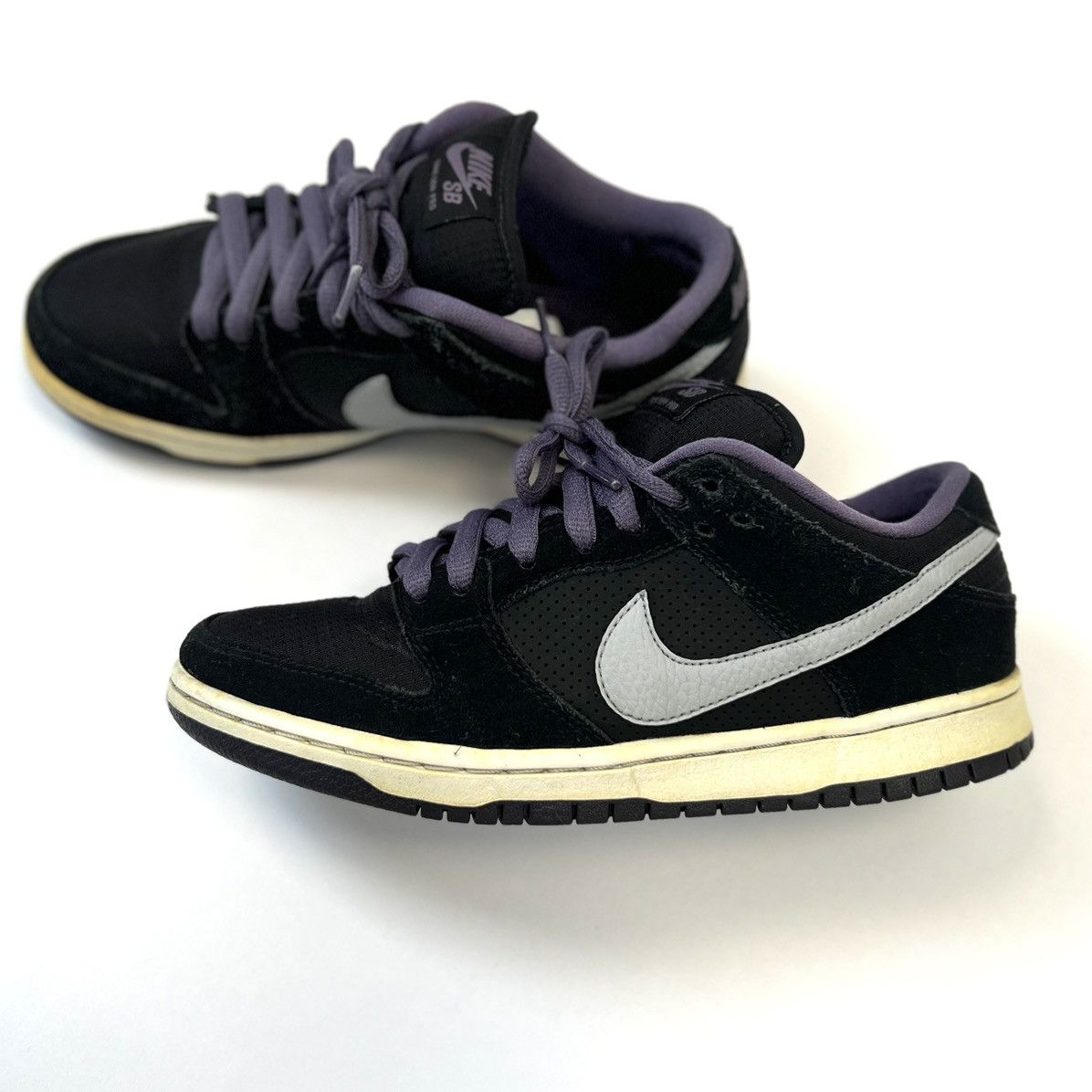 Nike × Vintage Sneakers Nike SB Dunk Low Pro Black Canyon Purple Grey Size US 6 / EU 39 - 4 Thumbnail