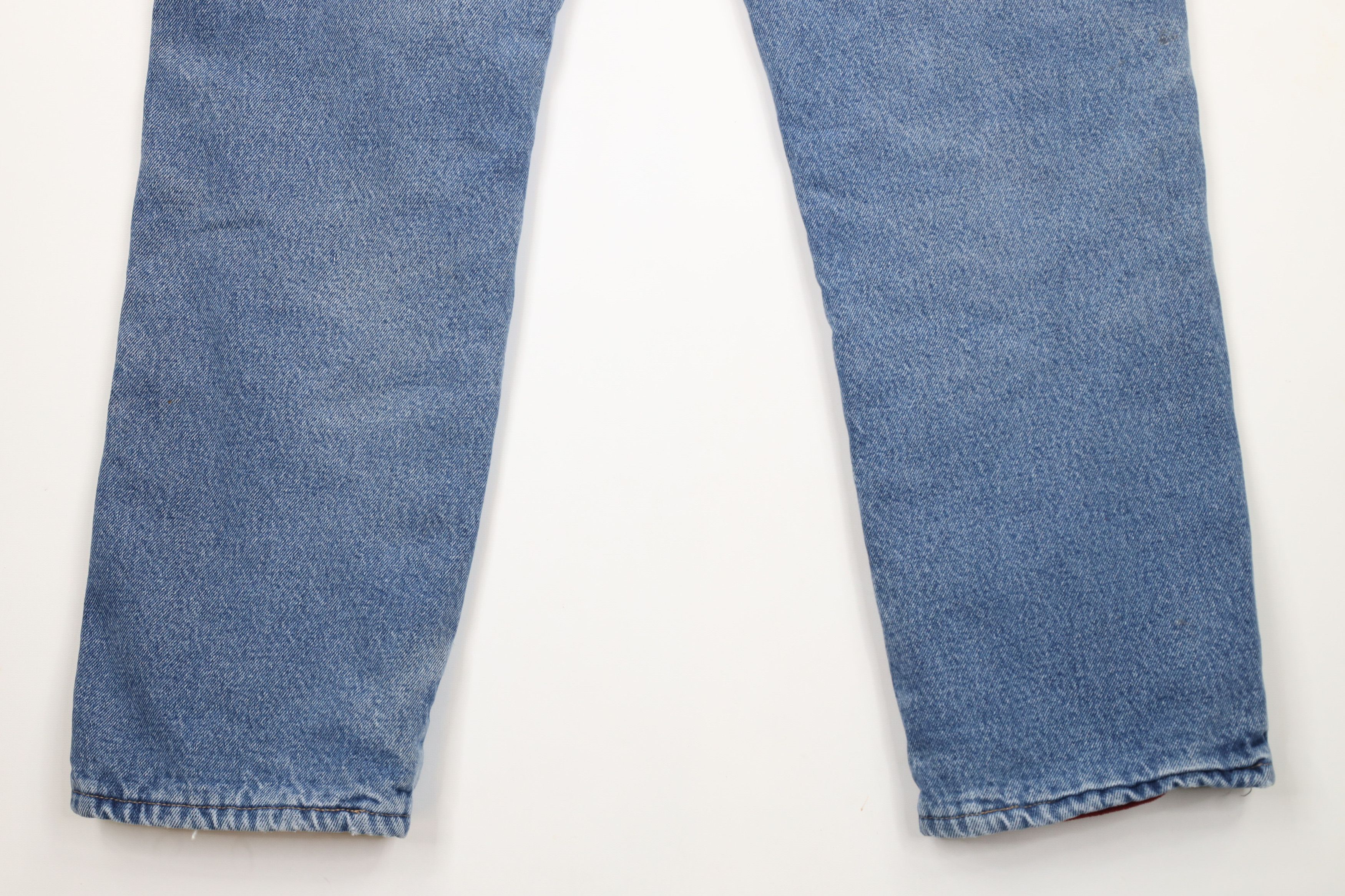 Cabelas × Vintage Vintage Cabelas Fleece Lined Heavyweight Denim Jeans Blue Size US 34 / EU 50 - 15 Thumbnail