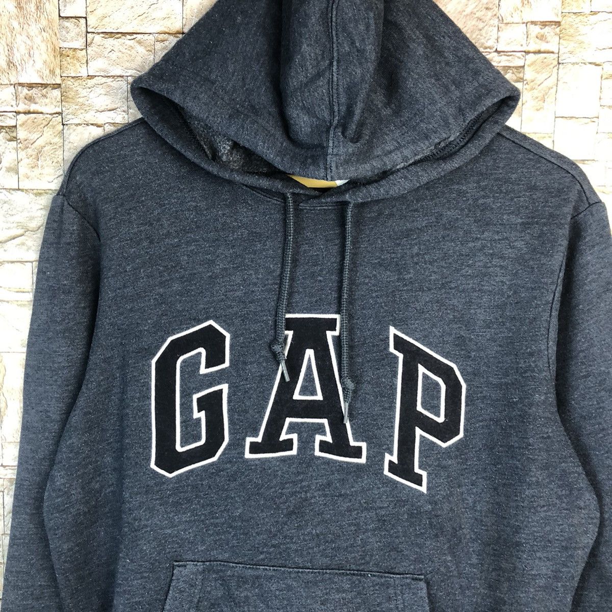 Gap × Vintage Gap Grey Hoodie sweatshirt #A467 Size US XS / EU 42 / 0 - 5 Thumbnail