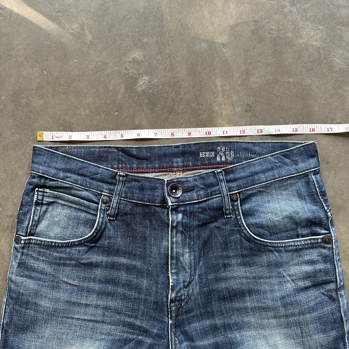Edwin × Jean × Vintage Vintage Edwin Distressed Faded Denim Jean Pant W33 Size US 33 - 8 Thumbnail