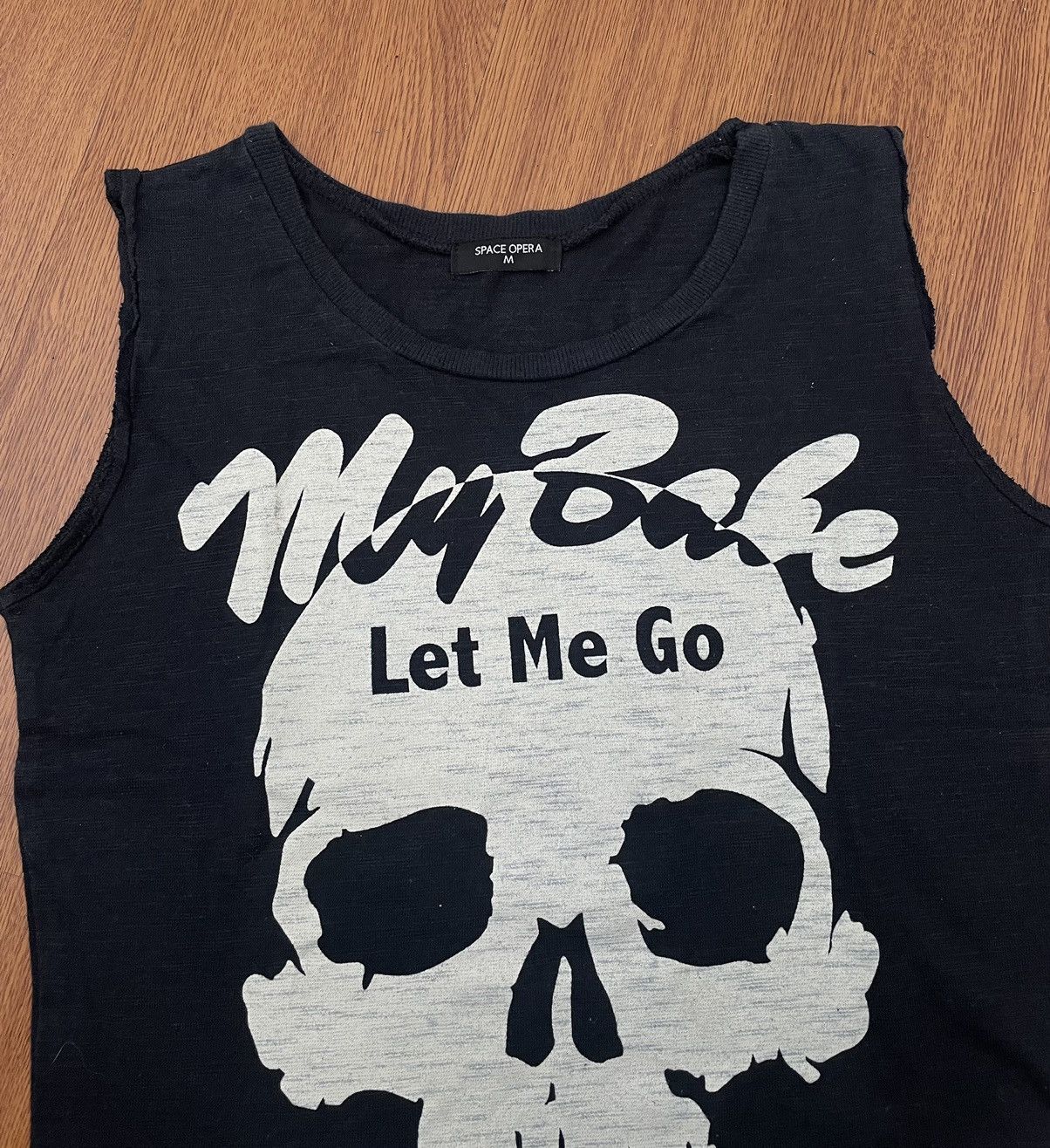 If Six Was Nine × Japanese Brand × Le Grande Bleu (L.G.B.) Skull sleeveless Size US S / EU 44-46 / 1 - 4 Thumbnail