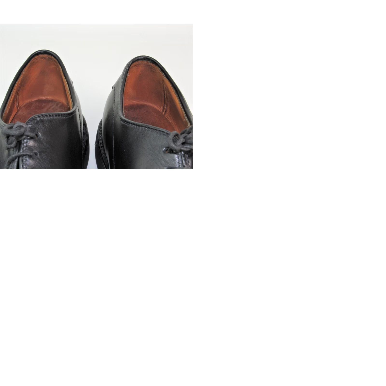 Allen Edmonds Allen Edmonds Bergland Black Leather Cap-Toe Lace-Up Oxford Shoes Mens Size 8.5D USA Size US 9 / EU 42 - 9 Thumbnail