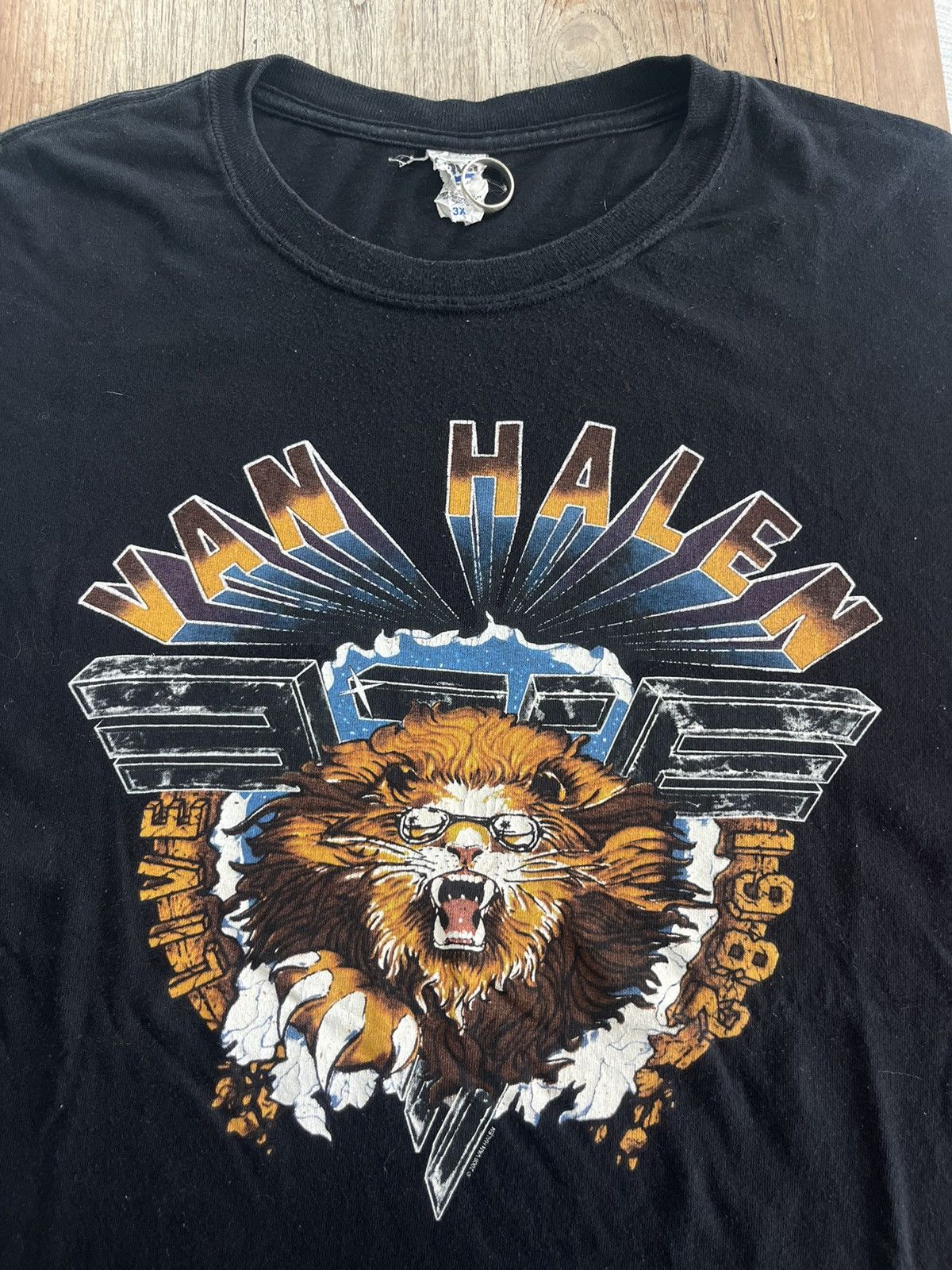 Vintage Vintage VAN HALEN 2008’s T-shirt ( XXXL) Anvil Blue Size US XXL / EU 58 / 5 - 5 Thumbnail