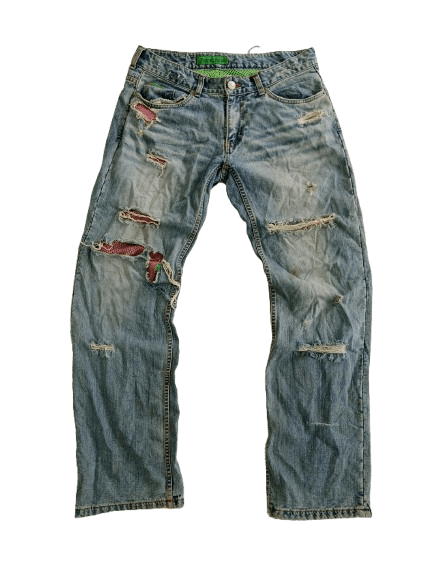 Other Distressed Denim Jeans Texas Rose Nice Style Size US 34 / EU 50 - 1 Thumbnail
