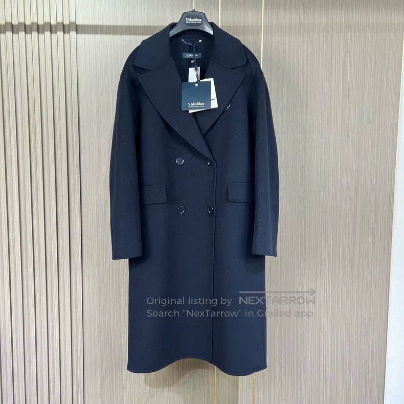 Max Mara Max Mara Wool Lapel Coat Size M / US 6-8 / IT 42-44 - 1 Thumbnail