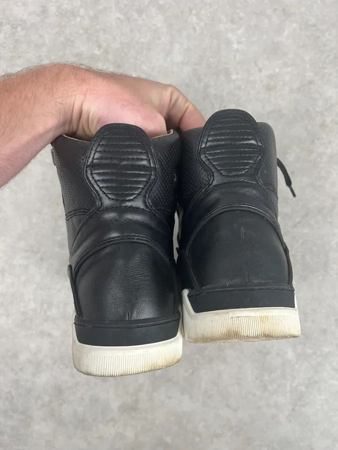 Dolce & Gabbana 2000s Dolce & Gabbana High Leather Zip Sneakers Size US 8 / EU 41 - 6 Thumbnail