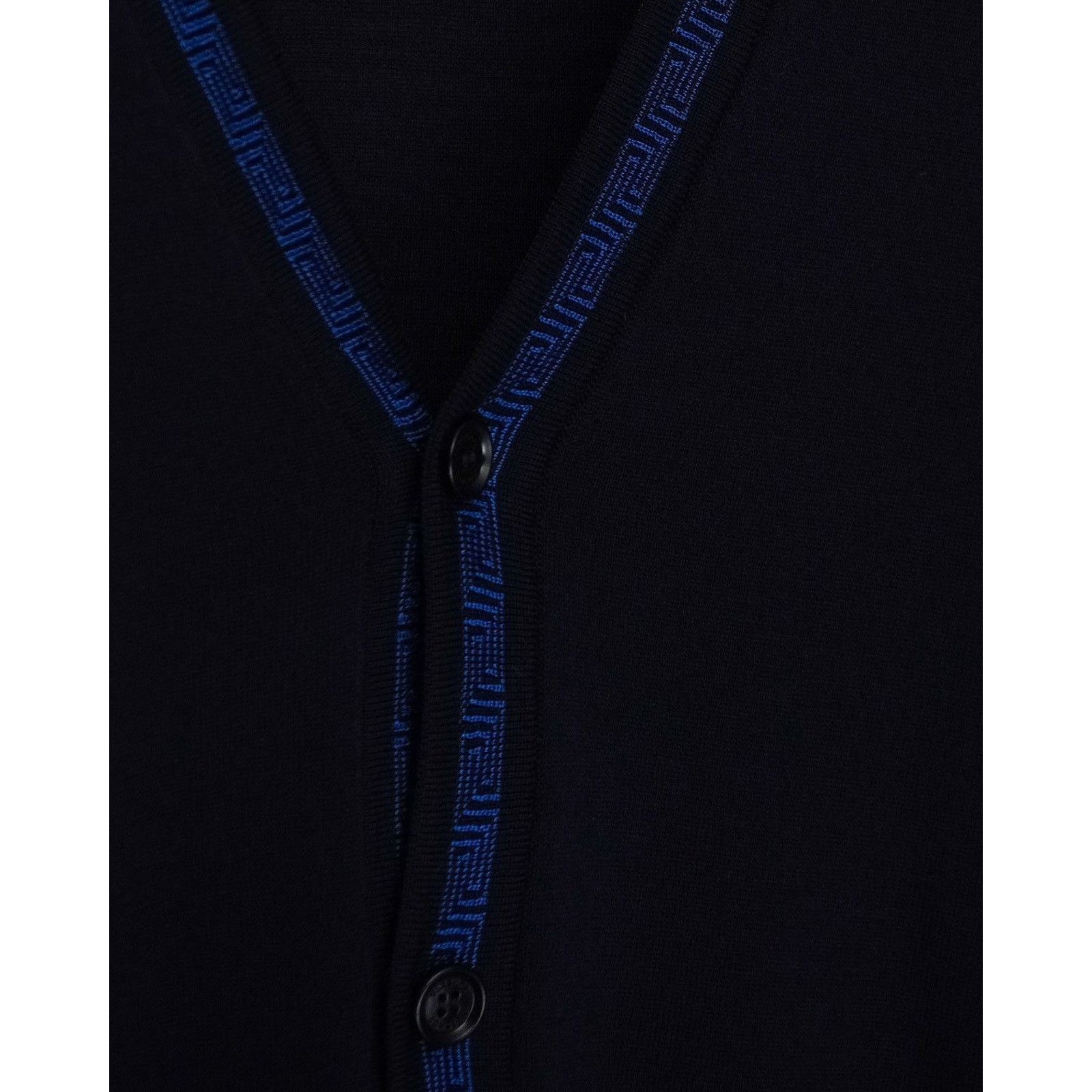 Versace Gianni versace medusa greca blue print cardigan sweater Size US M / EU 48-50 / 2 - 5 Thumbnail