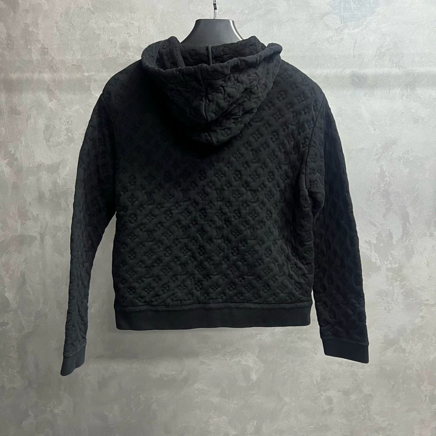 Louis Vuitton Louis Vuitton Black Full Print Zip Hoodie Size US S / EU 44-46 / 1 - 4 Thumbnail