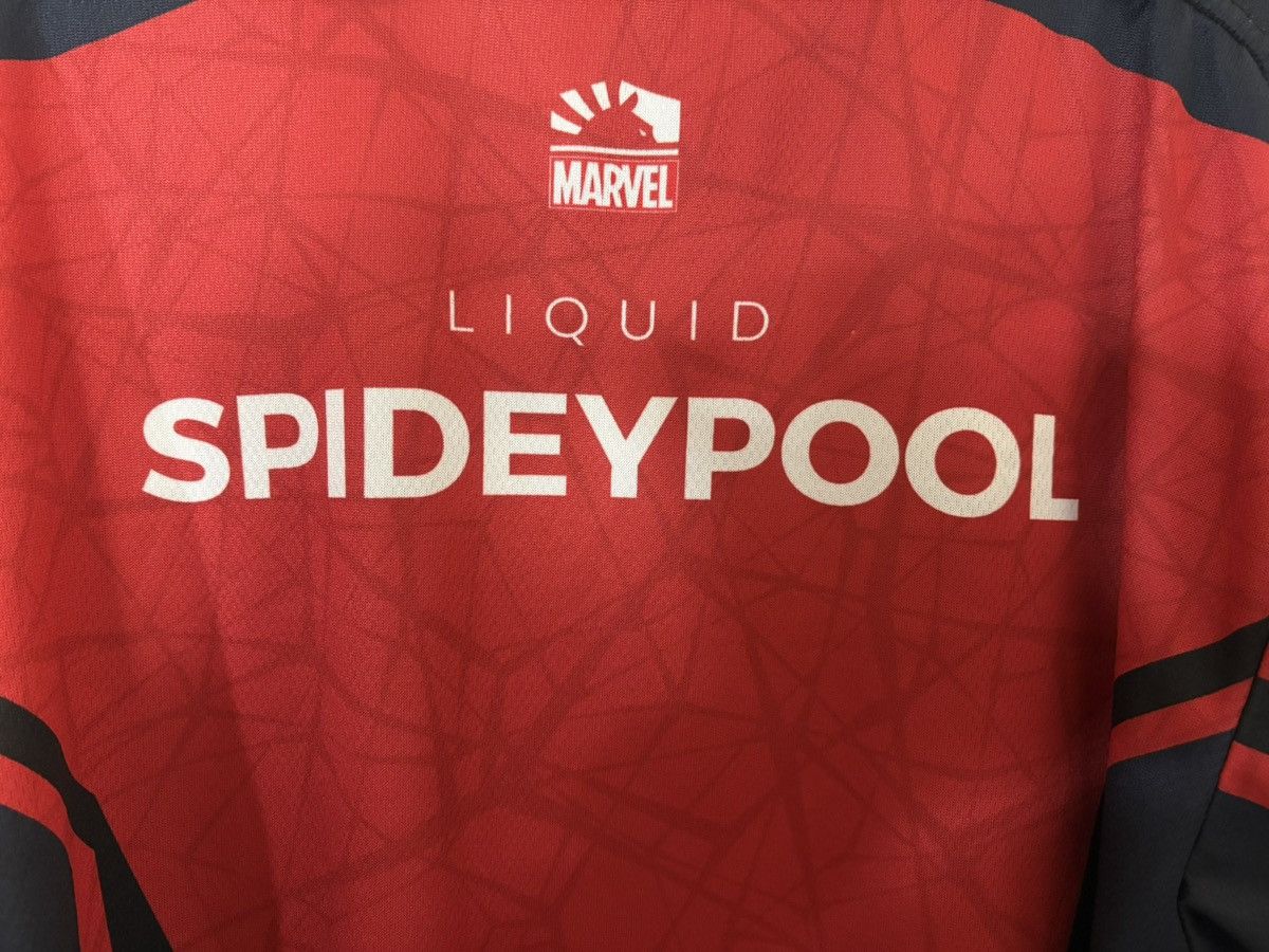 Other MARVEL Team LIQUID Spiderman Spideypool eSports Jersey Size US L / EU 52-54 / 3 - 8 Thumbnail