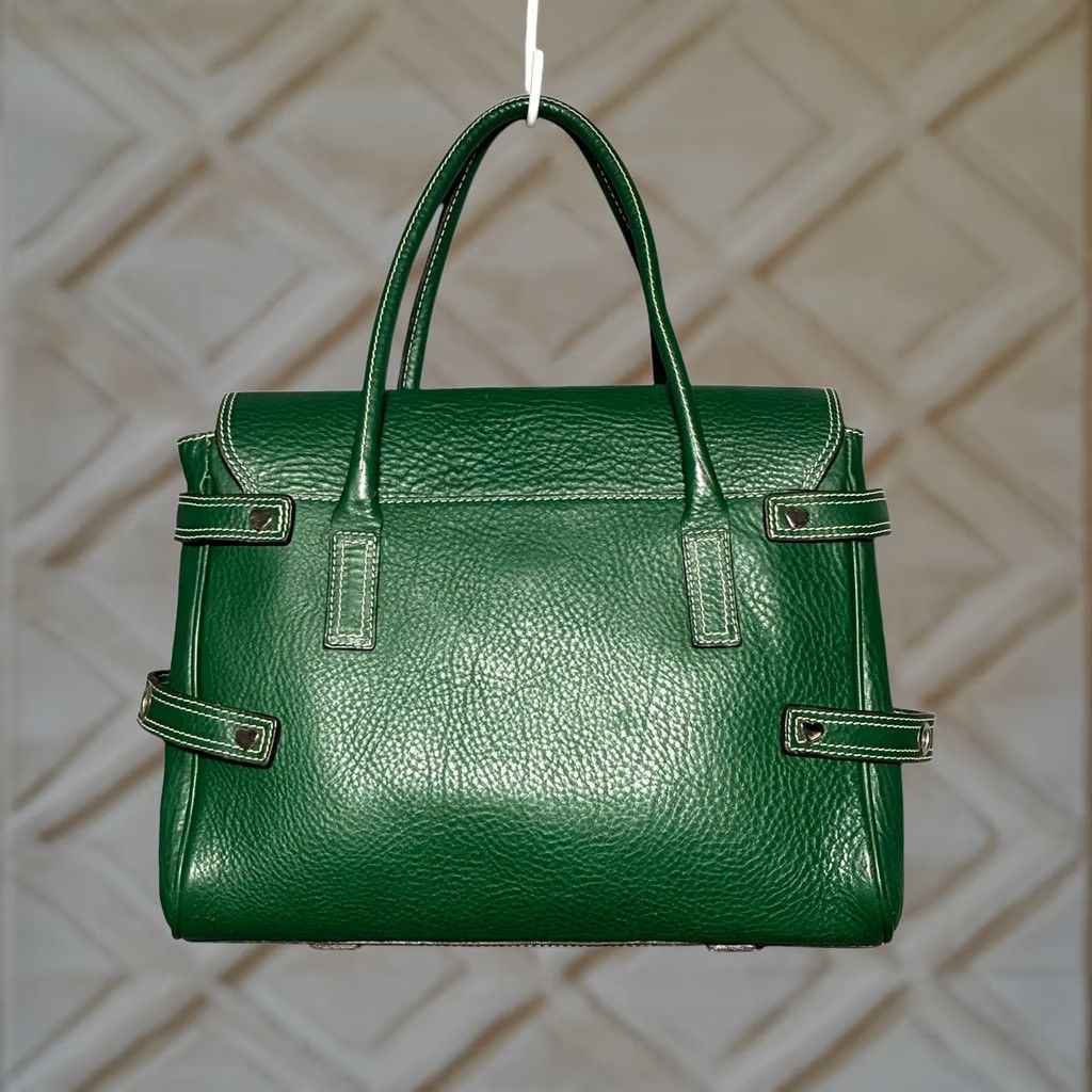 Vintage VINTAGE Luella Satchel Handbag Giselle Grommet Green Bag Size ONE SIZE - 1 Thumbnail