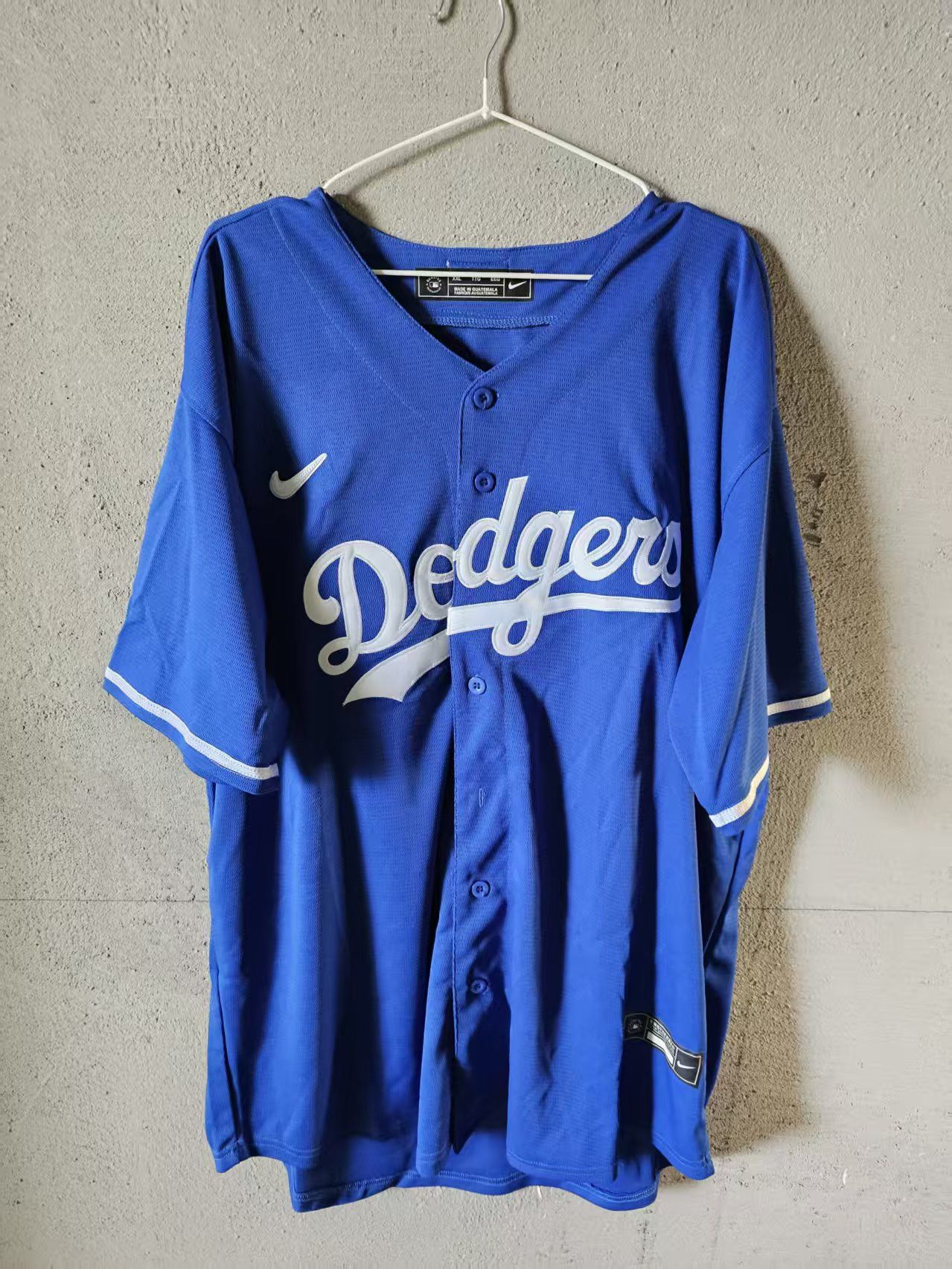 MLB Los Angeles Dodgers #15 Johnson Jersey Blue Size US XL / EU 56 / 4 - 2 Thumbnail