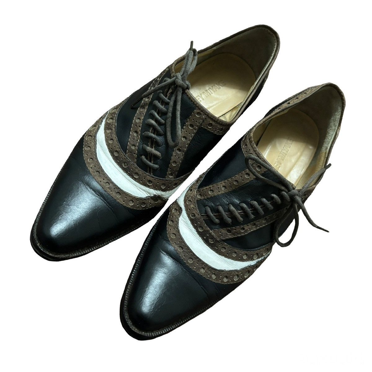 Issey Miyake Issey Miyake Curved Lace-up Closure Shoes Size US 6.5 / EU 39-40 - 1 Thumbnail