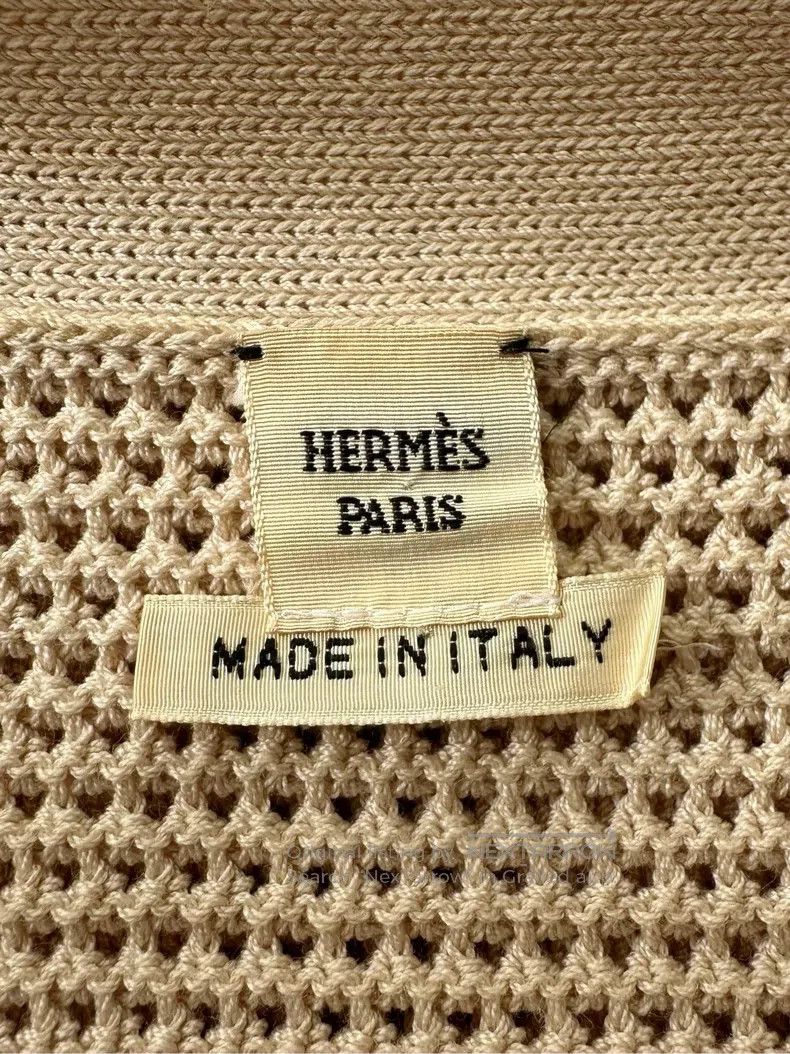 Hermes Hermes Pure Cotton Casual H Embroidered Sleeveless Slim Kn Size XS / US 0-2 / IT 36-38 - 7 Thumbnail