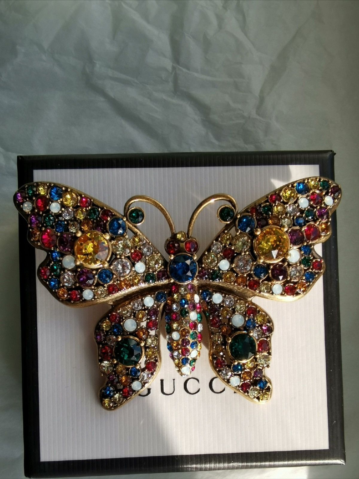 Gucci Gucci runway butterfly brooch Size ONE SIZE - 3 Thumbnail